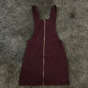 Women’s zip up overall dress